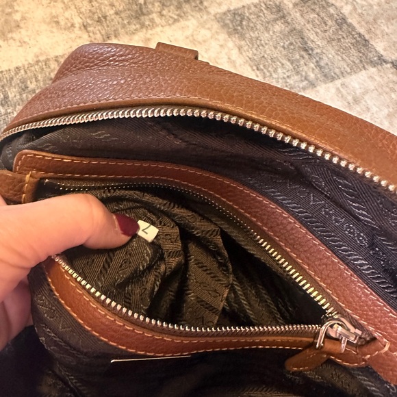 BLACK FRIDAY SALE! Authentic Prada Real Leather Satchel Handbag - Picture 8 of 10